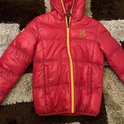 Red Rain Jacket
