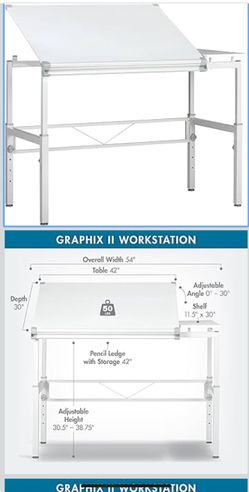 Studio Design Graphix Workstation Table