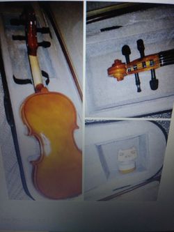 Brand new Learners Violin with case and bow