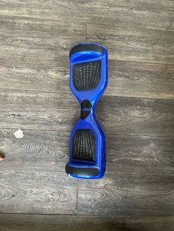 Blue hoverboard