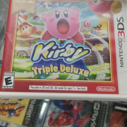 Kirby Triple Deluxe 3DS 