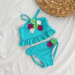 3-6m Baby Girl Bathing Suit