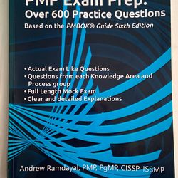 PMP Exam prep 600 Practice Question