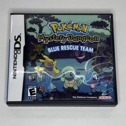 Pokemon Mystery Dungeon: Blue Rescue Team (Nintendo DS, 2006)
