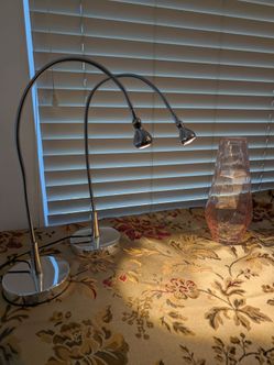 Pair of IKEA Jansjo Flexible Lamp with Base