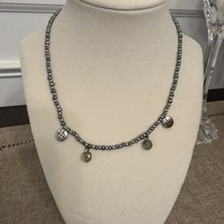 Sigrid Olson Purple Beaded Necklace