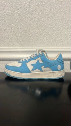 Bape Shoes Blue Color