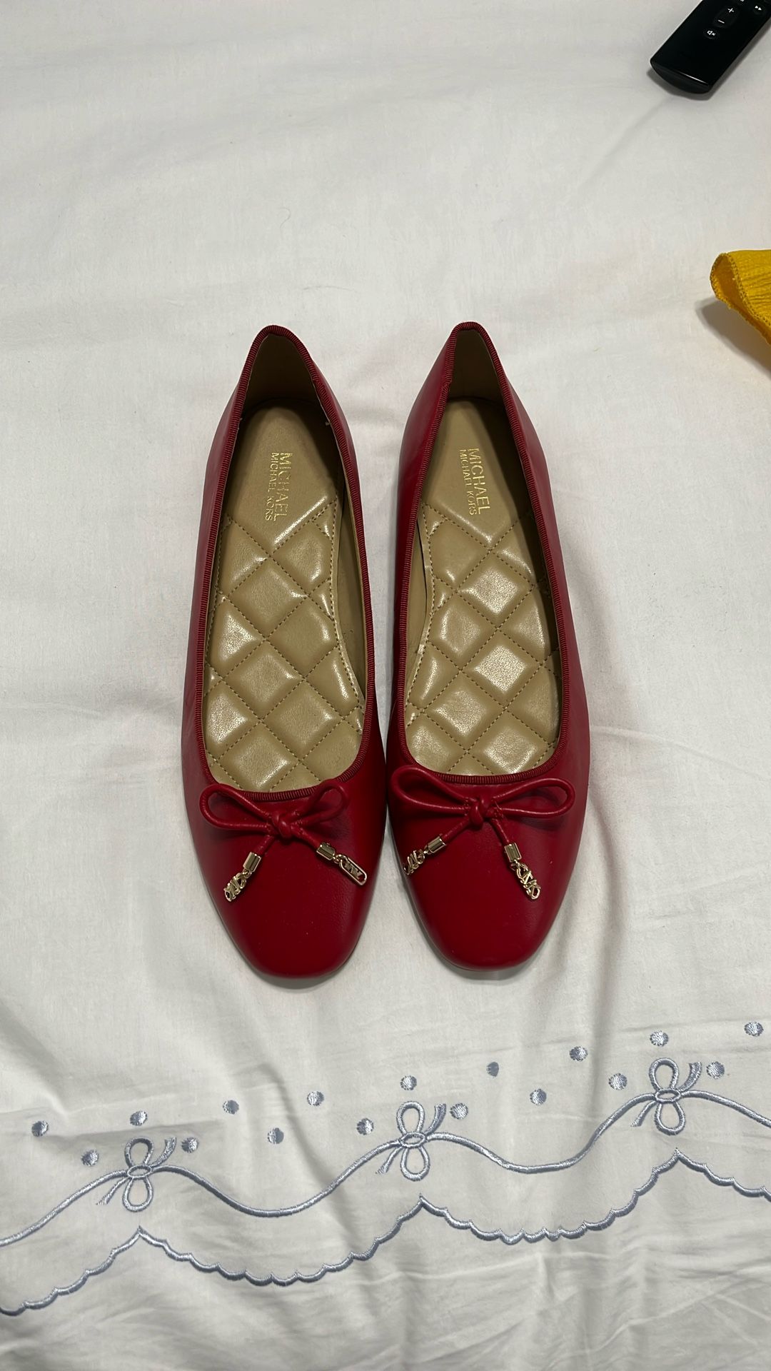 Michael Kors Ballet Red Shoes Size 7 .5