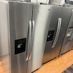 Whirlpool Refrigerator Side By Side Fridge 2024