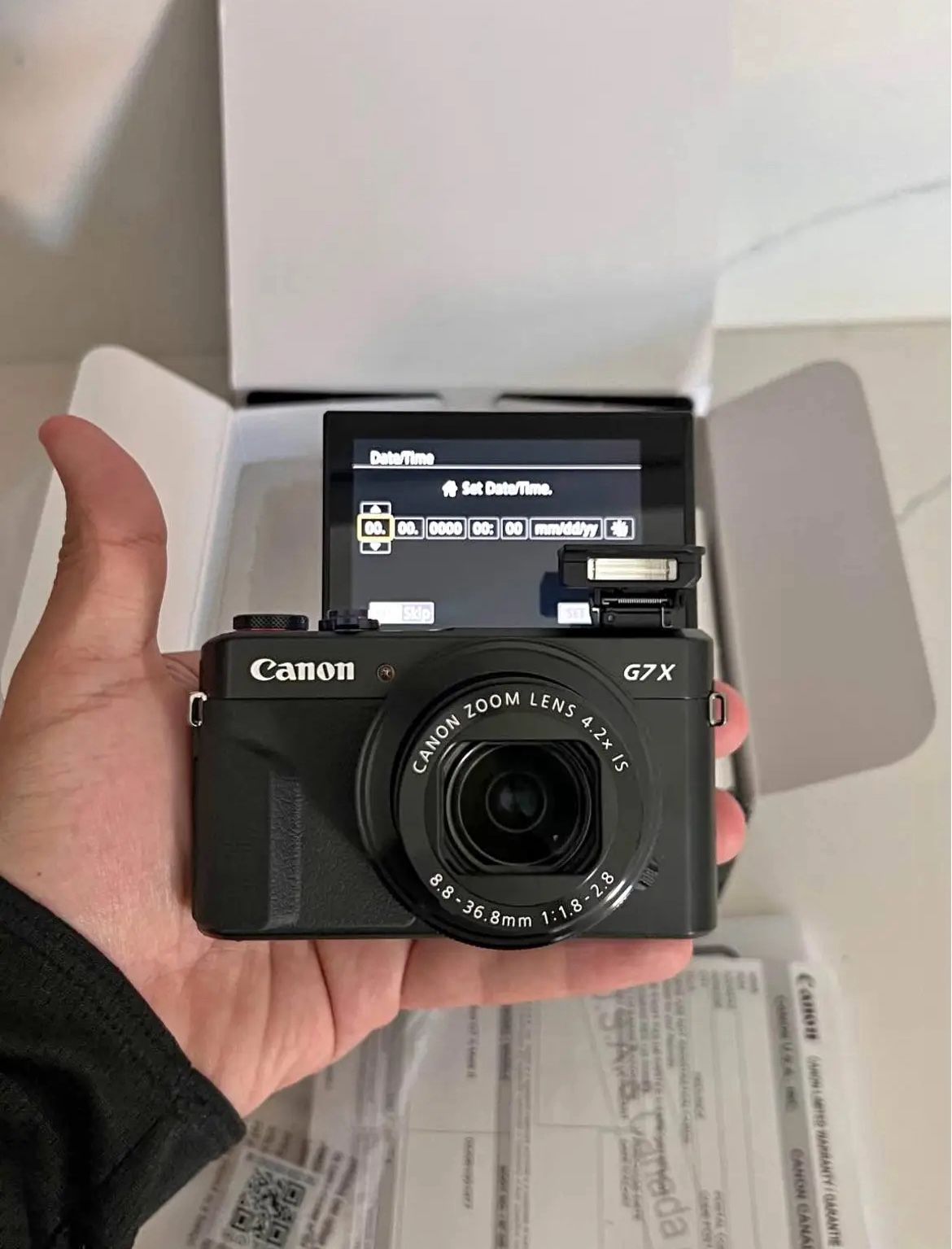 Canon G7x Mark ii