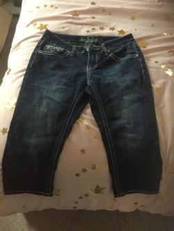 Jeans navy blue size 6P woman