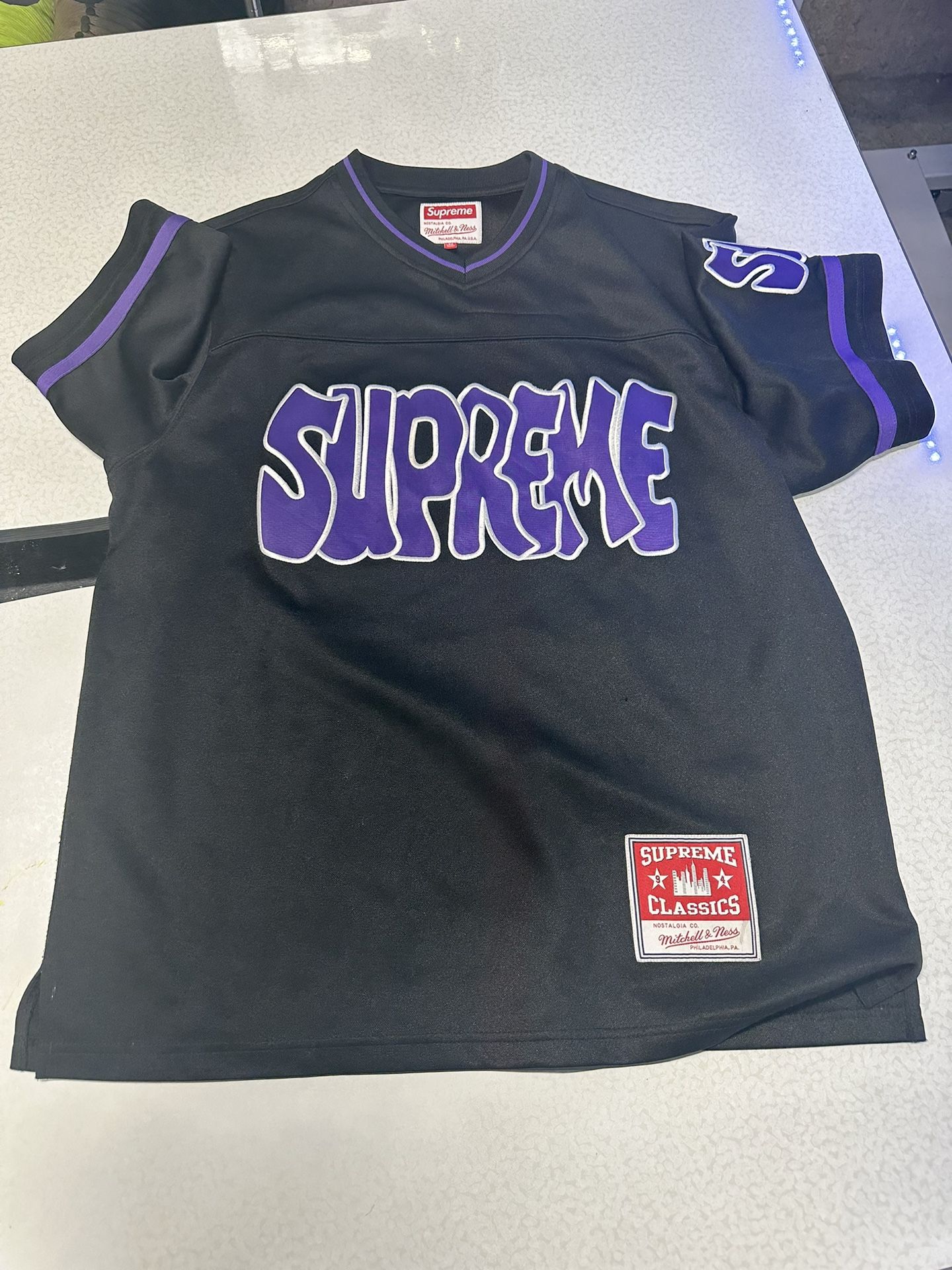 Supreme X Mitchell & Ness Football Jersey