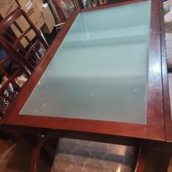 Extendable Table With 6 Chairs 