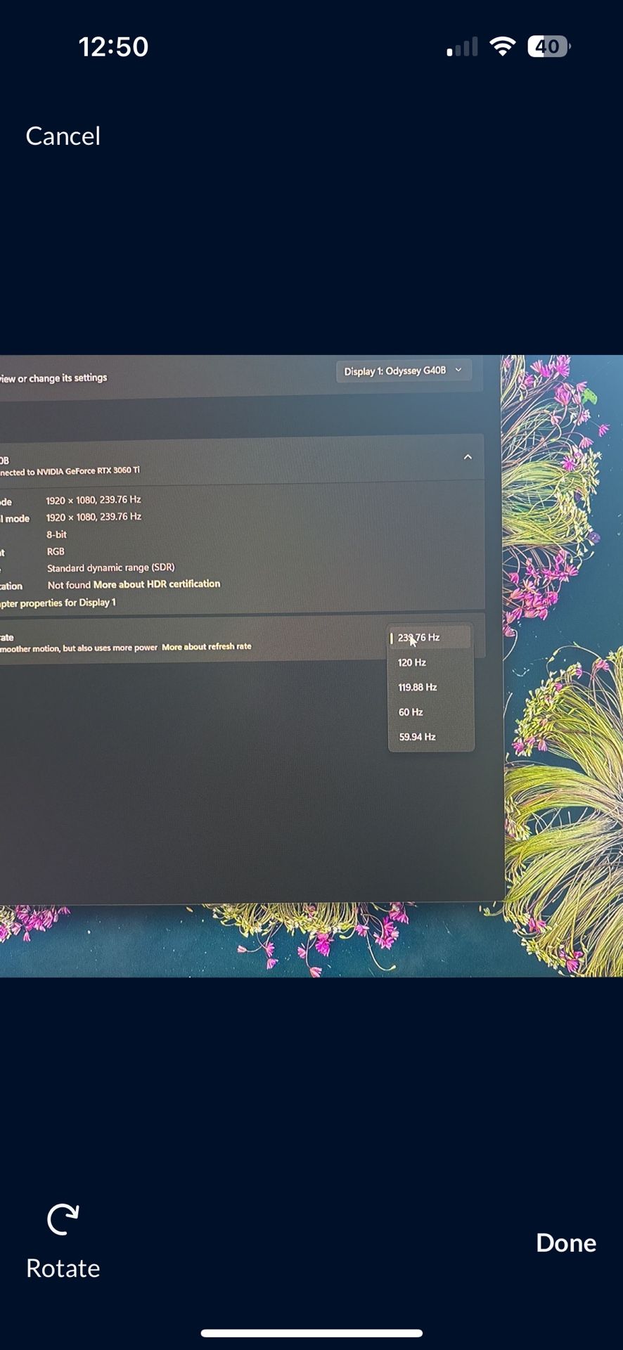 240 Hz Monitor