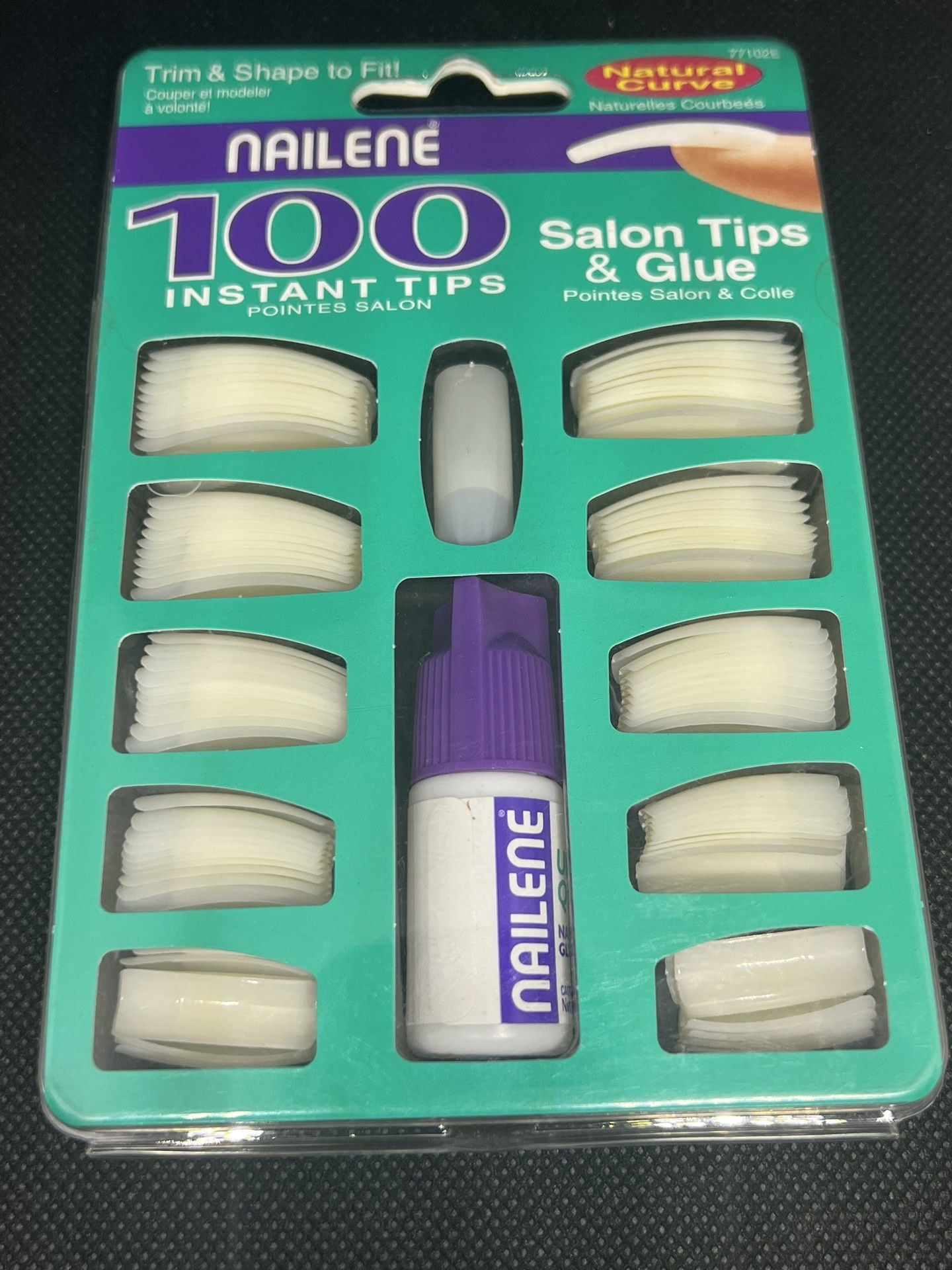 Nailene Instant Fingernail Tips Kit 