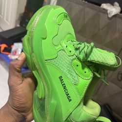 Balenciaga, Green Size 40