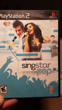 PS2 Singstar with Microphones