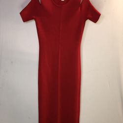 Red Michael Kors dress
