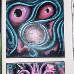 Trauma Dump Original Canvas By Sham