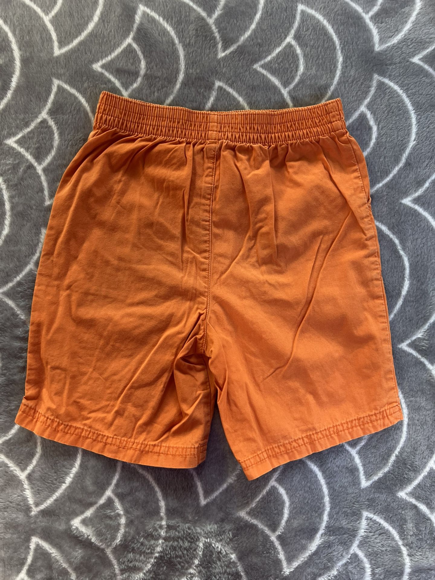 Garanimal boy 4T Linen shorts Blue Orange