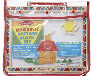 Melissa & Doug Magnetic Pattern Block Kit