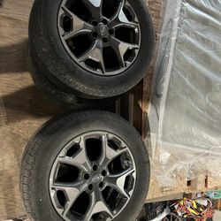2019 Subaru Crosstrek Stock Wheels And Tired 