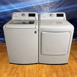 LG Washer And Gas Dryer Free deliver and install 6 Month Warranty..