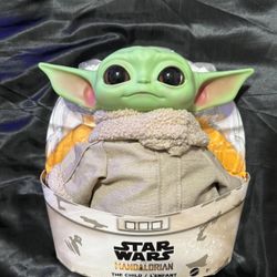 Star Wars The Mandalorian Baby Yoda 11” Plush 
