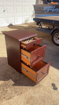 End table Nightstand File Cabinet