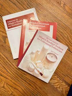 Milady’s Esthetician Textbooks