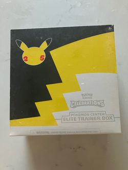 Pokemon Center ETB celebrations Sealed 25th