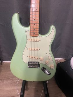Fender Strat in Seafoam Green