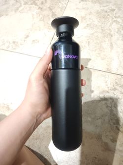 dopper insulated blazing black 350ml bottle