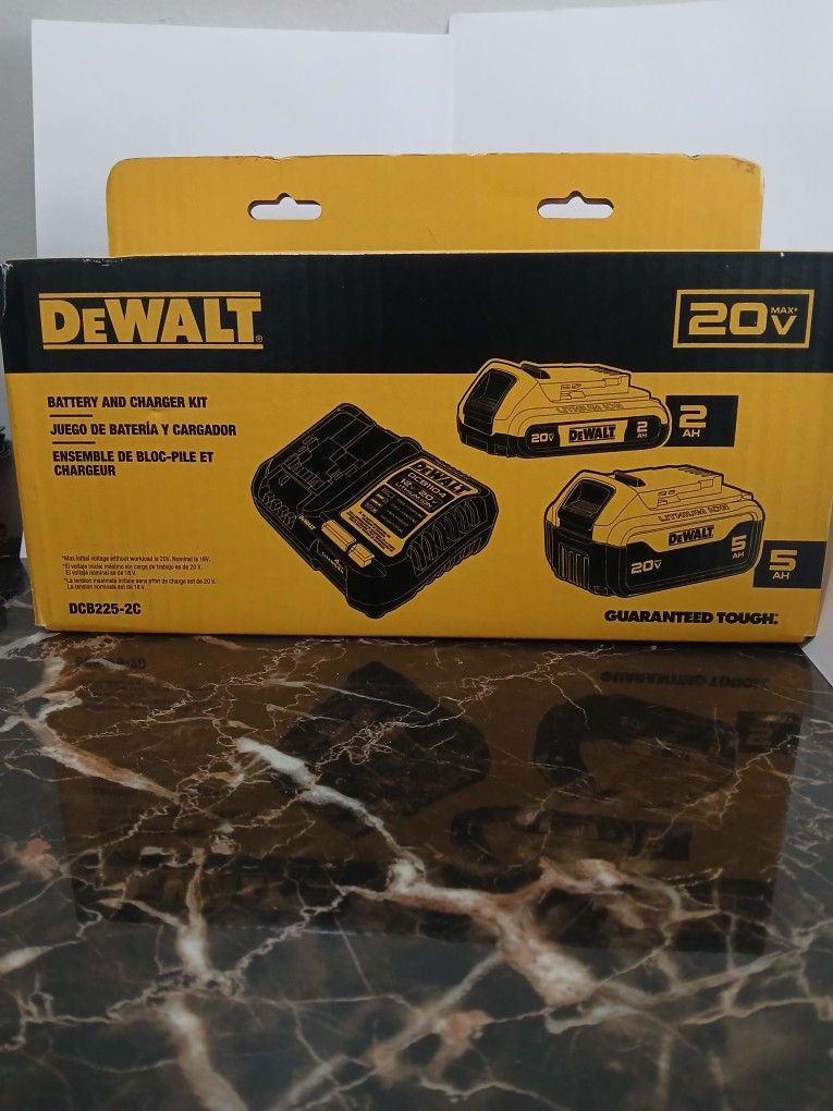 Dewalt Batterries and Charger Kit