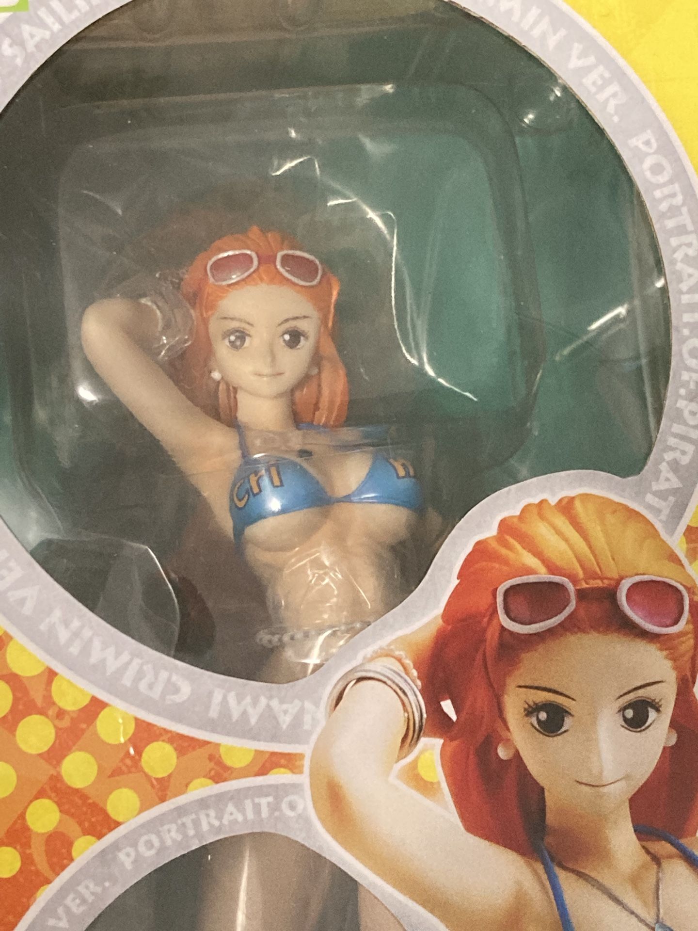 Megahouse Portrait Of Pirates One Piece Sailing Again Nami Crimin Ver Bikini Fig
