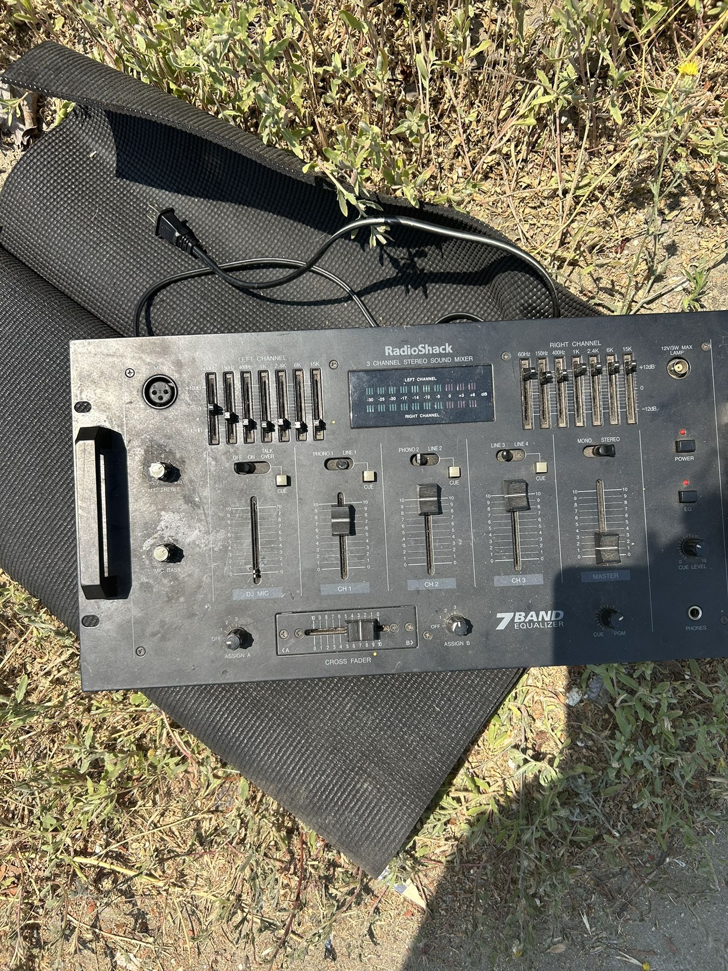 Radio Shack 3 Channel Stereo Sound Mixer