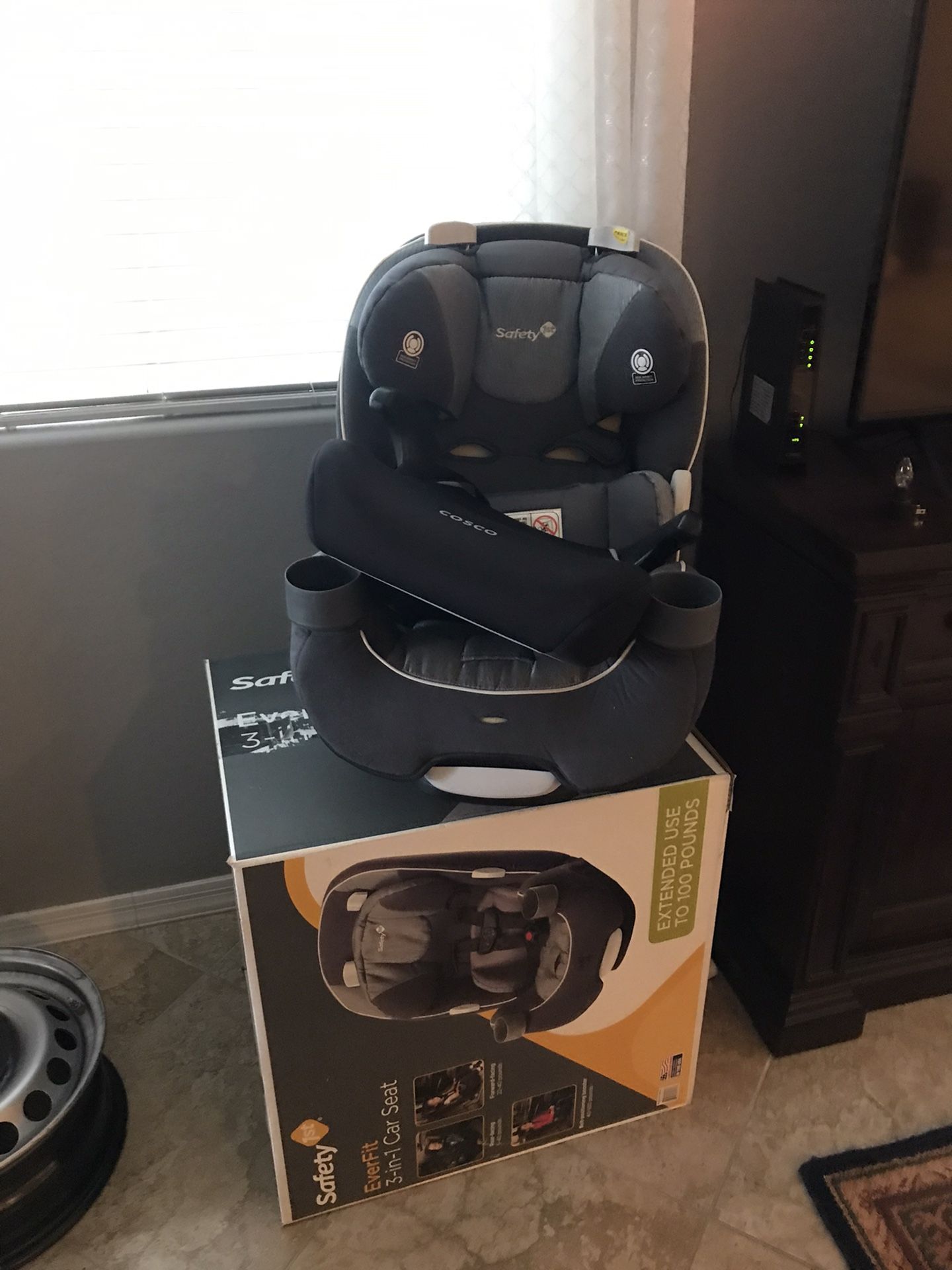 Carseat And Booster Seat