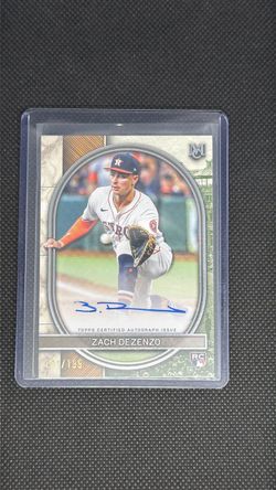 HL-P01 2025 Topps Museum Collection Zach Dezenzo #AA-ZD /199 Auto RC