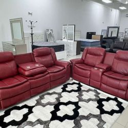 SOFA Y LOVESEAT RECLINABLE 