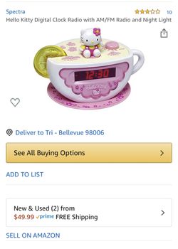 Hello Kitty Alarm Clock