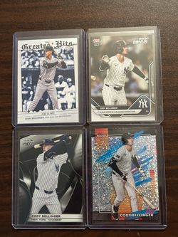 New York Yankees All Star Cody Bellinger (4) card lot