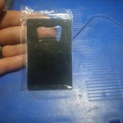 Metal Credit Card Bottle Openers 