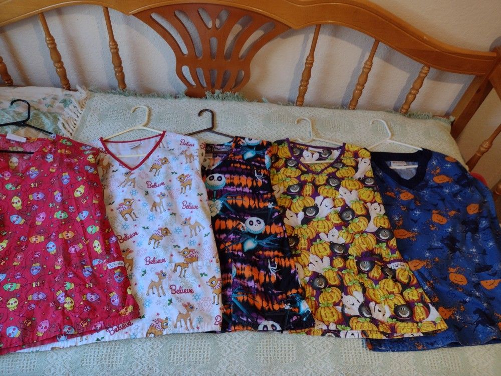 Scrub Tops With Matching Pants