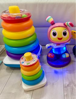 Stacking Rings Toy / Ring Stacker,  Dancing doll that can record and play back your voice