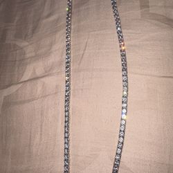 Men’s GLD Cz Tennis Chain 