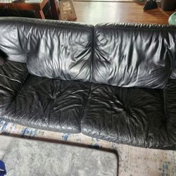 Free Genuine Leather Couch
