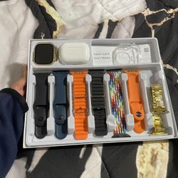 Smart Watch And Earphones 