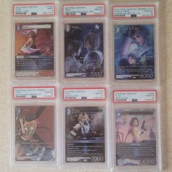 Final Fantasy PSA 10 Graded Cards 