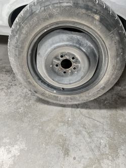 Firestone Spare Tire 5/ 4.5 Bolt Pattern T155/80 R17