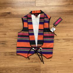 NWT Rock & Roll Cowgirl Vest Size Small